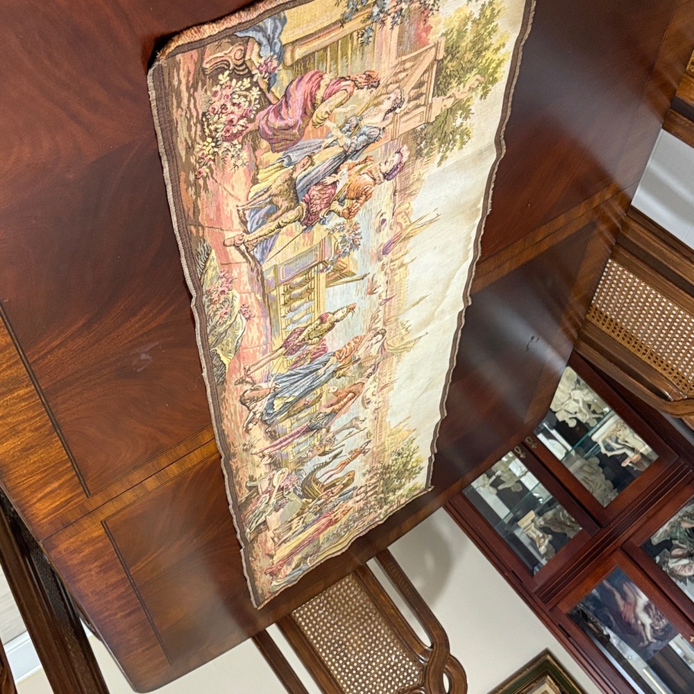 Elegant Venetian Tapestry Table Runner/art